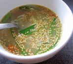 ニラたっぷり中華スープ